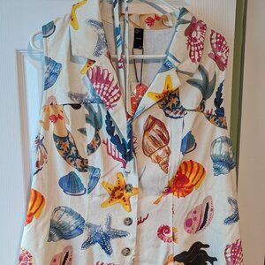 Cider Shell & Mermaid Knotted Mini Dress